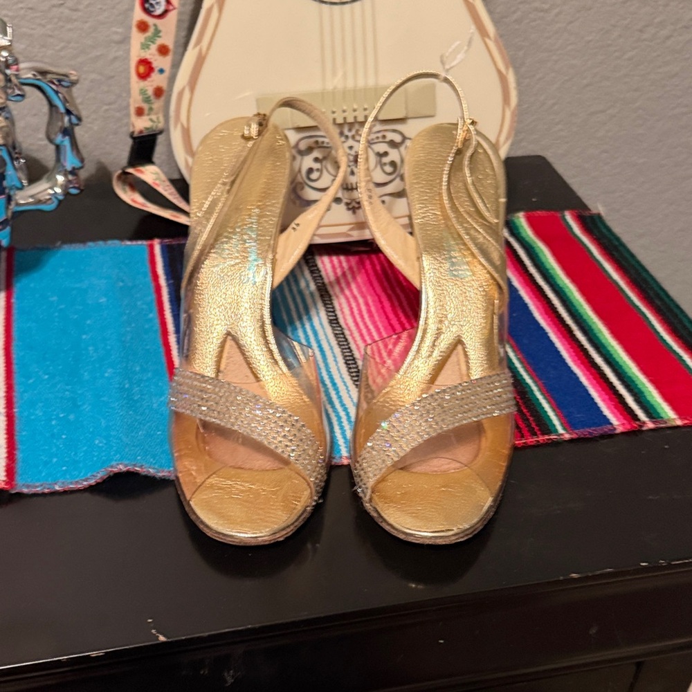 Vintage Gold heels